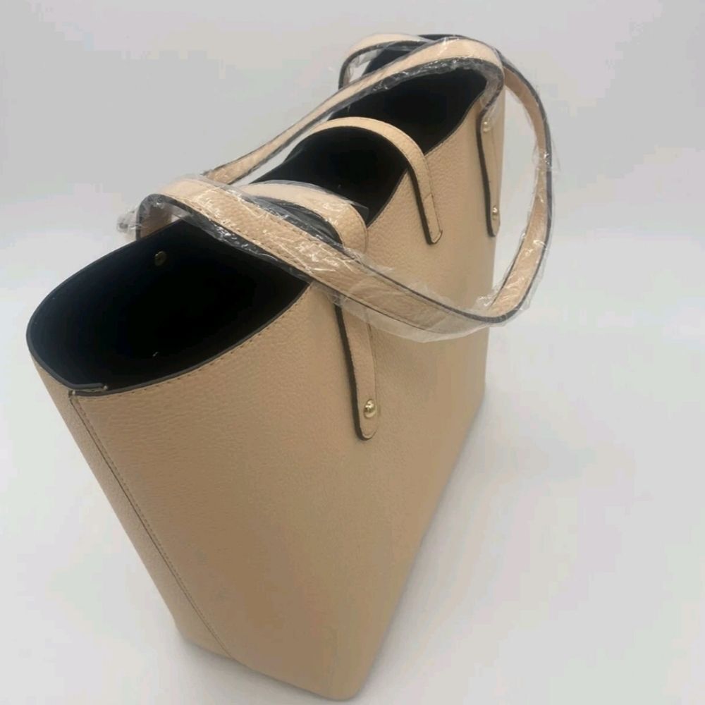 #15 Jessica Moore Luxe Handbag Peach Large NWT